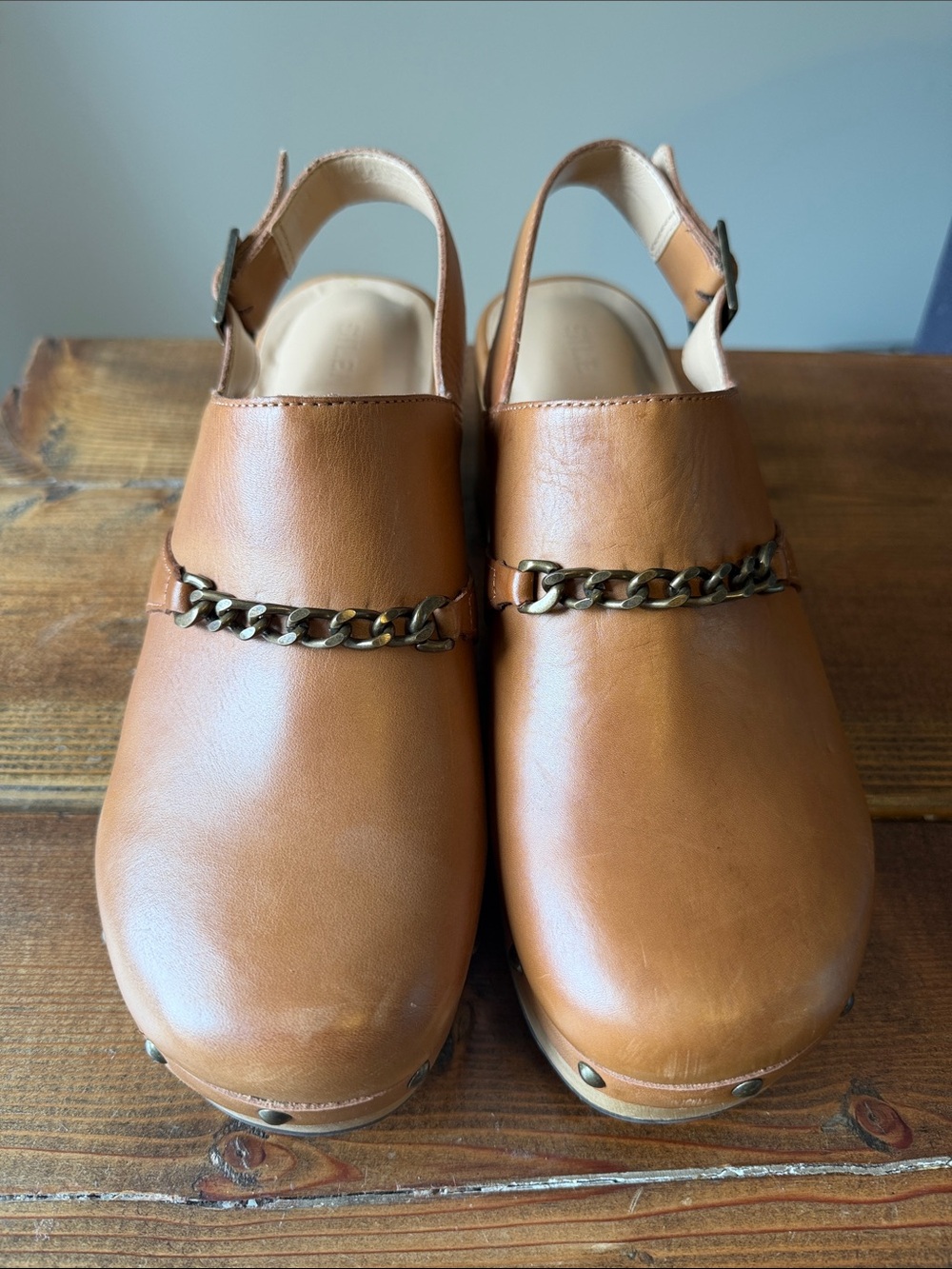 Anthropologie Silent D Georgia Slingback Heeled Clogs - Picture 3 of 9